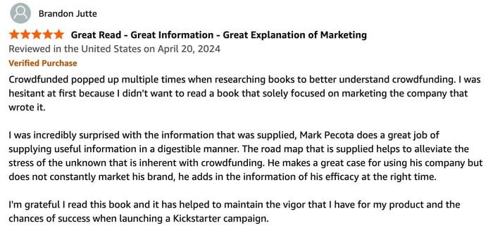 Amazon_com__Crowdfunded__The_Proven_Path_To_Bring_Your_Product_Idea_To_Life__9798397169882__Pecota__Mark__Books-2